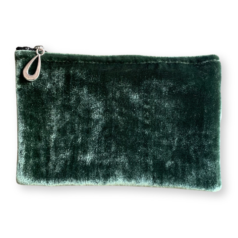 Dana Herbert Coin Purse Silk Velvet