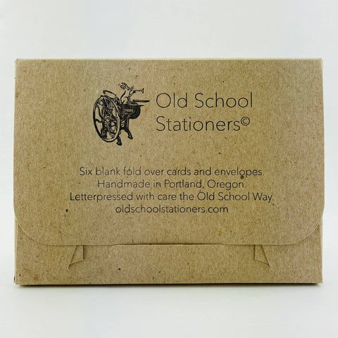 Old School Stationers Card Set Goodwill To All