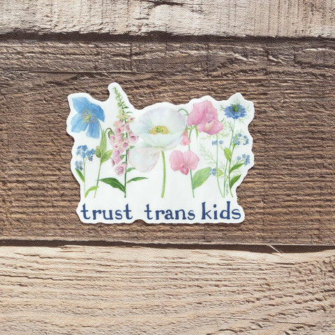 Yardia Sticker Trust Trans Kids