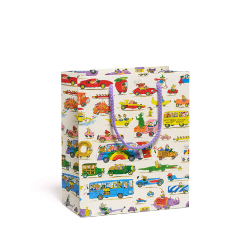 Red Cap Gift Bag Busytown Cars