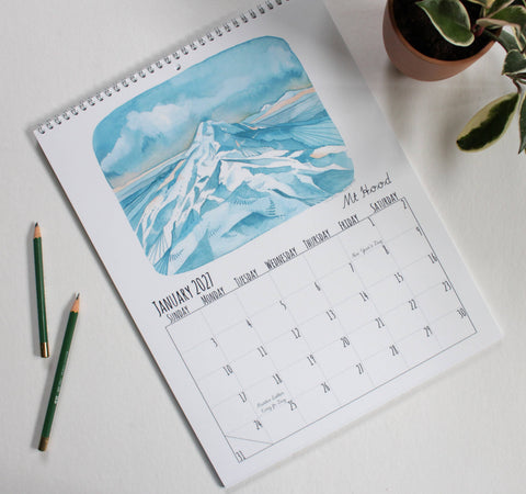 michele maule - 2027 Oregon Calendar