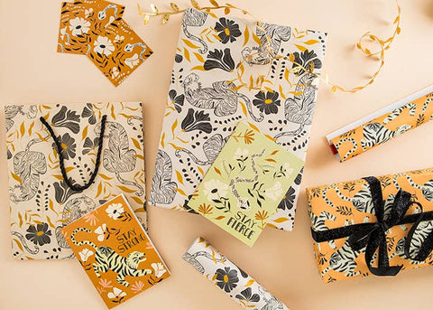 Amicreative Medium Gift Bag Tiger Tiger