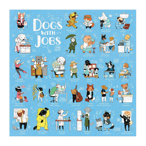 Dogs With Jobs 500 Piece Puzzle