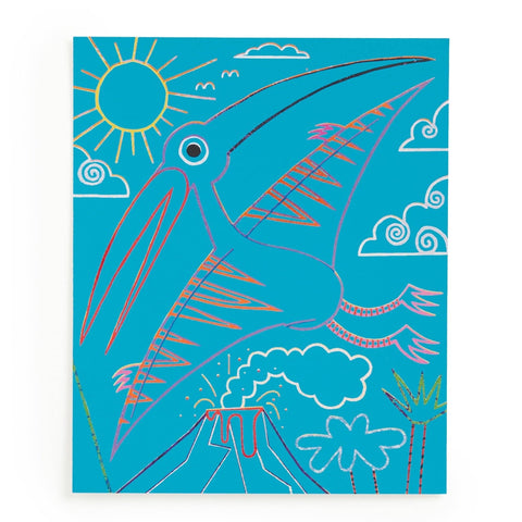 Mighty Dinosaurs Scratch Magic: Scratch & Sparkle Art Kit