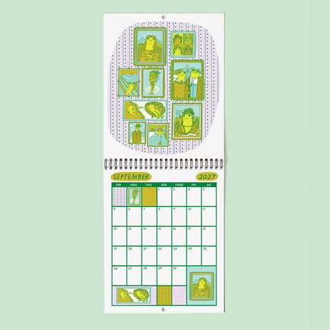 The Good Twin 2027 Calendar Froggy of the Month