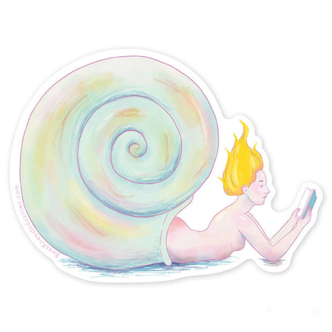 Bee's Knees Sticker Hermit Crab Mermaid