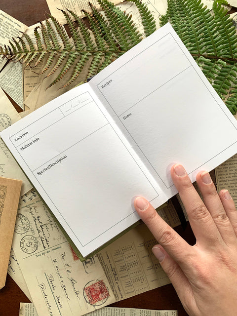 Creeping Moon Foraging Field Journal