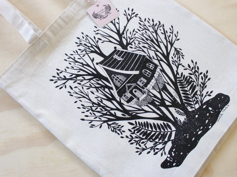 michele maule Canvas Tote Bag Baba Yaga