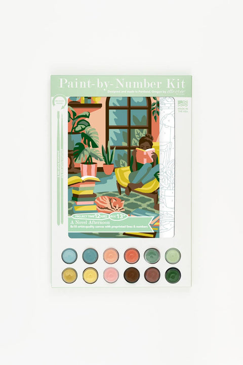 Elle Crée A Novel Afternoon Paint-by-Number Kit