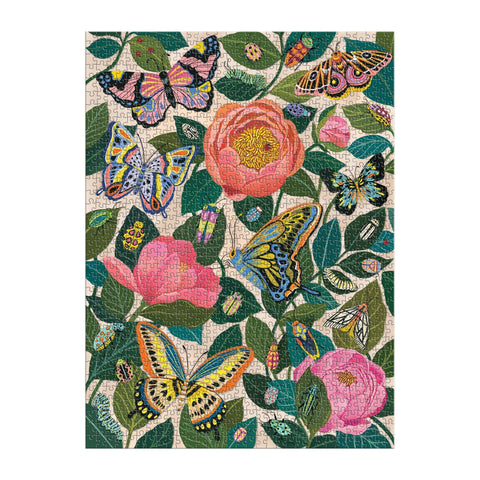 Between the Blooms 1000 Piece Foil Puzzle