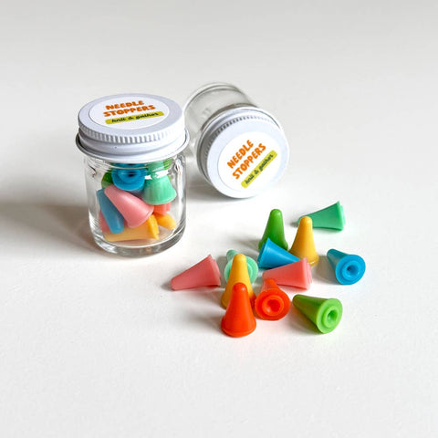Knit & Gather Jar of Needle Stoppers