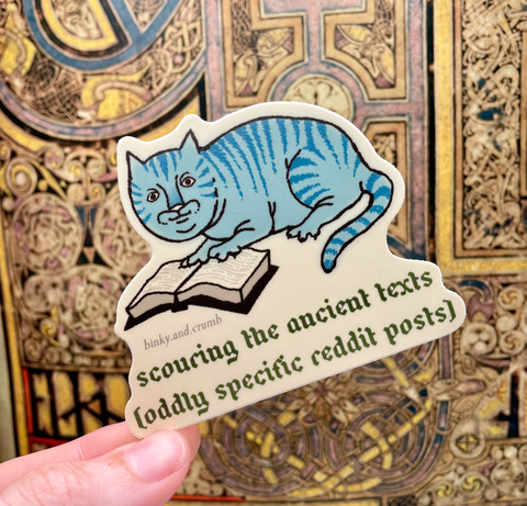 Binky and Crumb Sticker Reddit