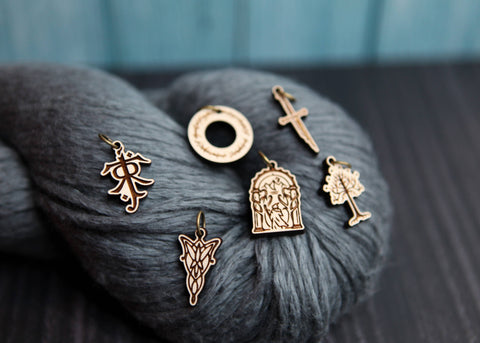 Sunrise Grove Stitch Markers LOTR Tolkien