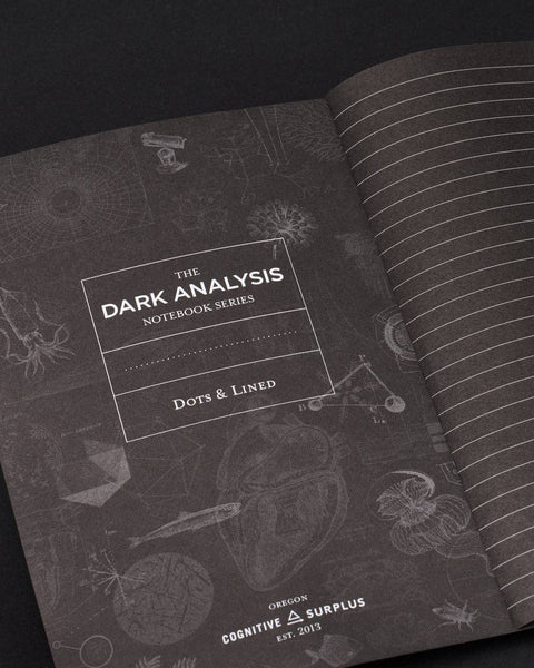 Cognitive Surplus Bioluminescent Mushrooms A5 Softcover Notebook