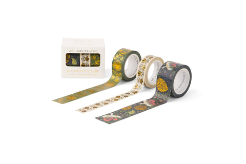Amicreative Washi Tape Set Blooming Birds