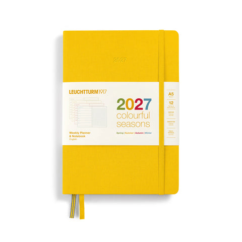Leuchtturm Weekly Planner and Notebook 2027