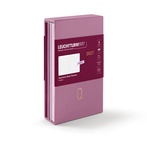 Leuchtturm Quarterly Daily Planner 2027