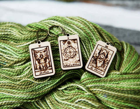 Sunrise Grove Stitch Markers Tarot Set of 3