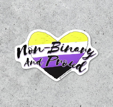 Citizen Ruth Sticker Nonbinary and Proud