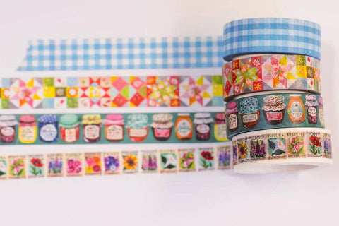 Katie Daisy Washi Tape Roll Set Homespun