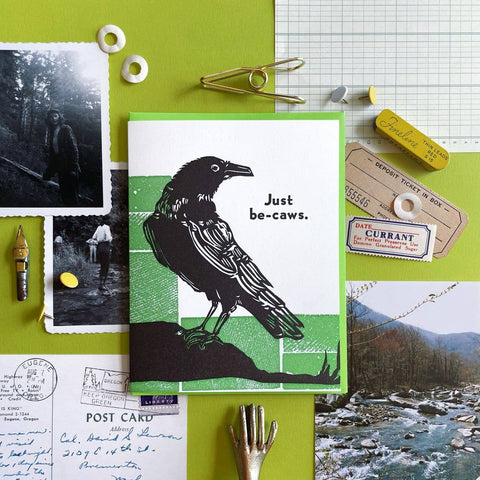 Pier Six Press Card Just Be Caws