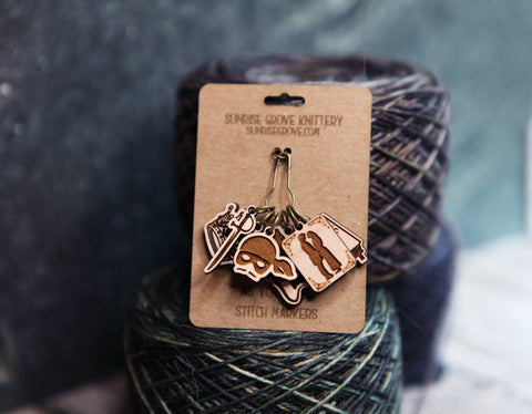Sunrise Grove Stitch Markers Princess Bride
