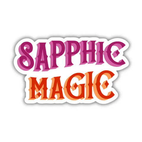 Kingdom of Threads Sapphic Magic Sticker
