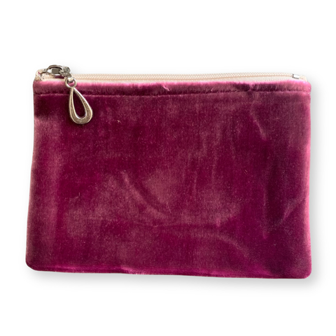 Dana Herbert Coin Purse Silk Velvet