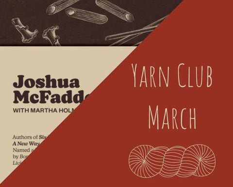 2026 Yarn Club (Cookbook Edition!)