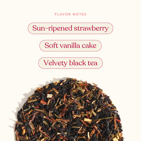Plum Deluxe Tea Strawberry Shortcake™ Black Tea