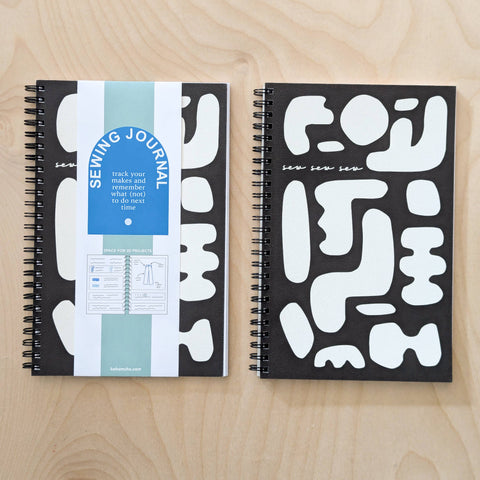 Kohamche Black & White Sewing Journal