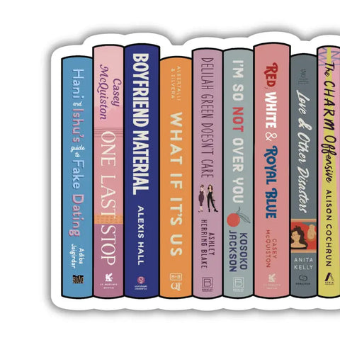 Kingdom of Threads LGBTQ+ RomCom Sticker