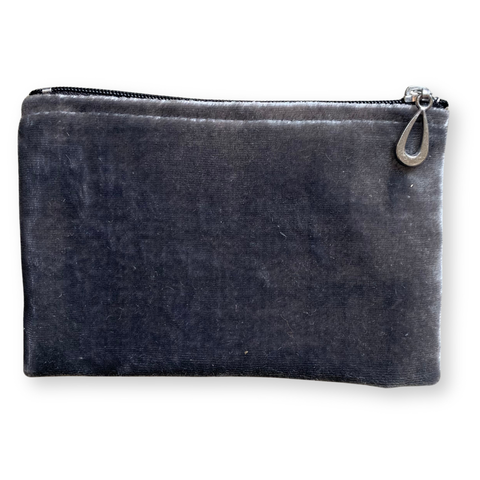 Dana Herbert Coin Purse Silk Velvet