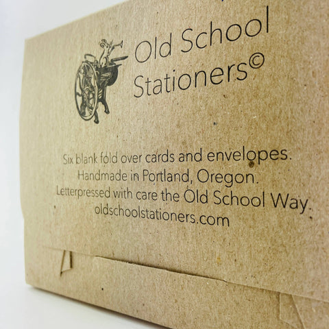 Old School Stationers Card Set Goodwill To All