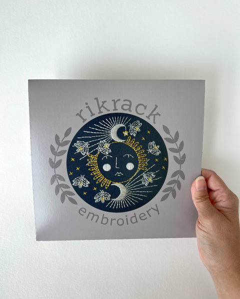 Rikrack Embroidery Kit Reader