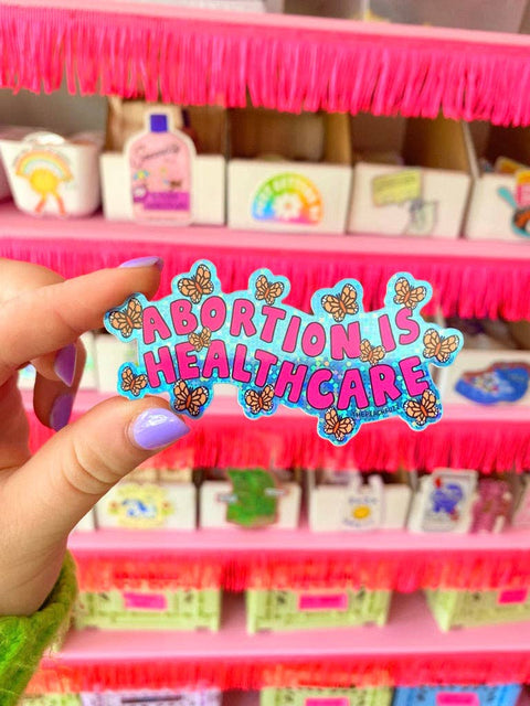 The Peach Fuzz Sticker Abortion Is Healthcare Glitter