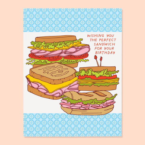The Good Twin Bday Card Sandwich