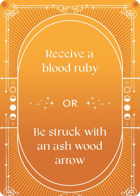 A Court of Thorns and Roses Official Deck: A Deck of Woulds or Rathers