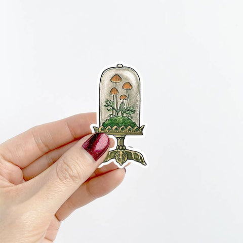 Motif's Art Studio Sticker Mushroom Terrarium