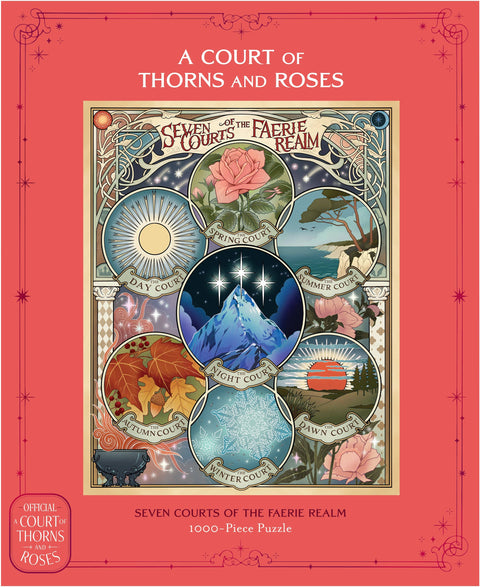 A Court of Thorns and Roses: Official Seven Courts of the Faerie Realm 1000-Piece Puzzle