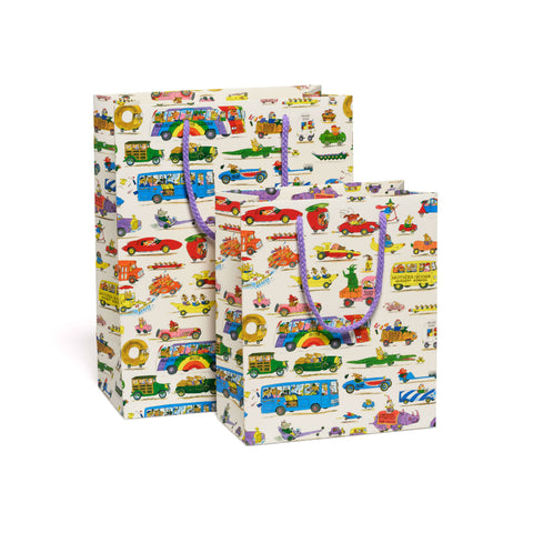 Red Cap Gift Bag Busytown Cars