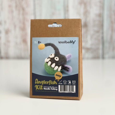 Woolbuddy Needle Felting Anglerfish