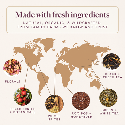 Plum Deluxe No Obligations Decaf Tea