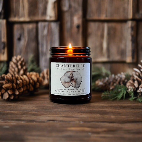 Pacific North Wicks Chanterelle Candle