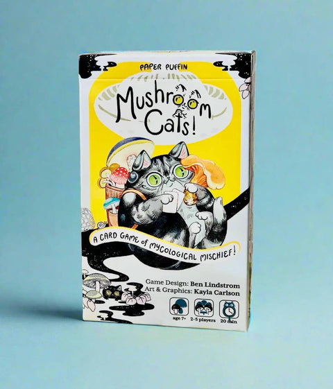 Paper Puffin Mushroom Cats! A Card Game of Mycological Mischief