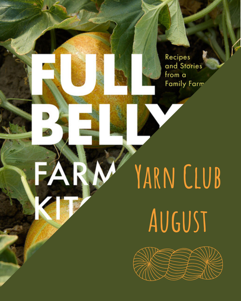 2026 Cookbook Yarn Club (August)