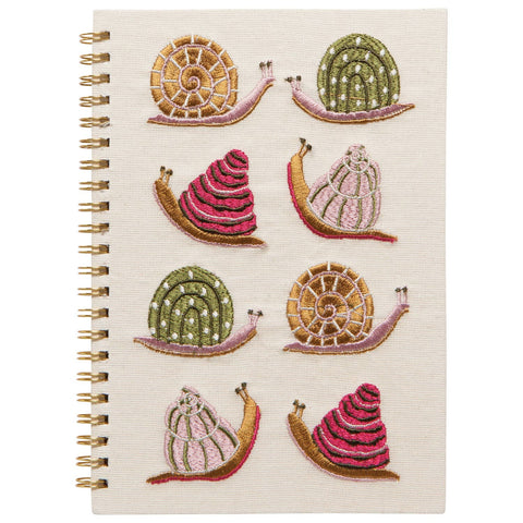 Danica Studio Embroidered Notebook Gardenland