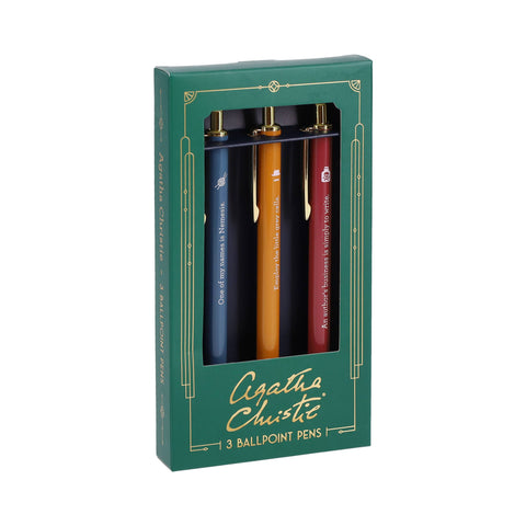 Agatha Christie Pen Set