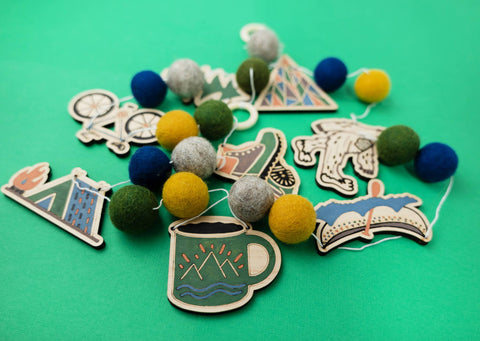 The Woodsy Craft Co. Craft Kit Adventure Garland