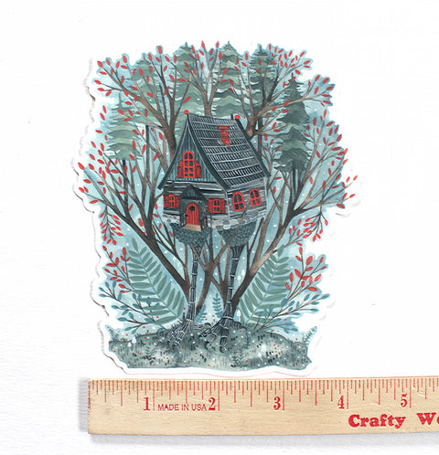 michele maule Sticker Baba Yaga's House